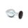 Rimba XS - Schwarzer Schmuck Anal Plug aus Metall (Silber)