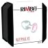 Rimba XS - Pinkstein, Metall Anal Plug (Silber)