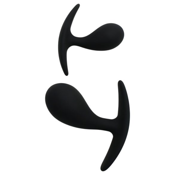Rimba Copenhagen - Anal Plug Set - Schwarz (2 Stk.)