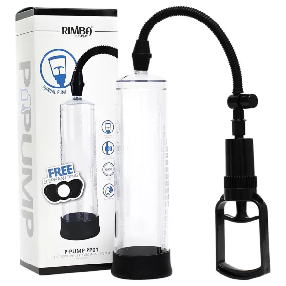 Rimba P-PP01 - Zweifinger Penispumpe (transparent)