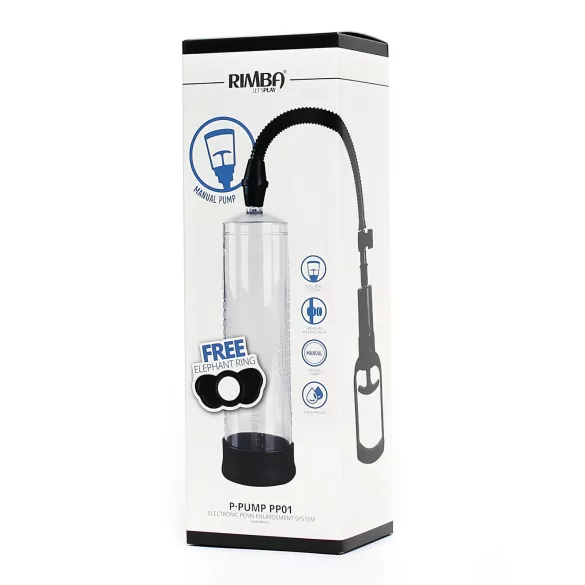 Rimba P-PP01 - Zweifinger Penispumpe (transparent)