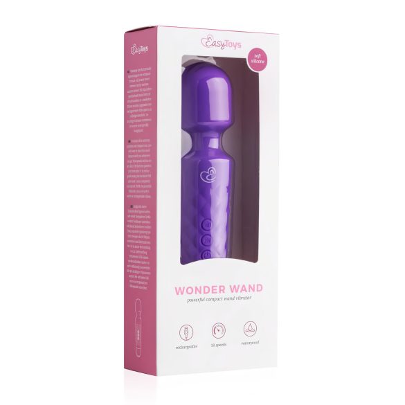 EasyToys Mini Wand - lila Akku-Massagevibrator