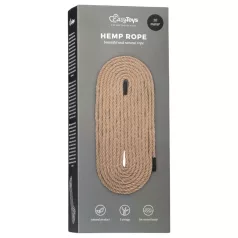   Easytoys Hanfseil - Bondage-Seil aus Hanf (10 m, naturfarben)