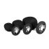 Easytoys Diamond - Analplug-Set (schwarz)