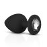 Easytoys Diamond - Analplug-Set (Schwarz)