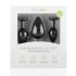 Easytoys Diamond - Analplug-Set (Schwarz)