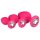 Easytoys Diamond - Analplug-Set (Rosa)