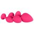 Easytoys Diamond - Analplug-Set (Rosa)