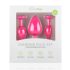Easytoys Diamond - Analplug-Set (Rosa)