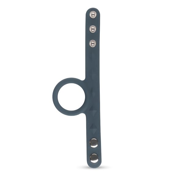 Boners Strap L - Penis- und Hodenring in einem (grau)