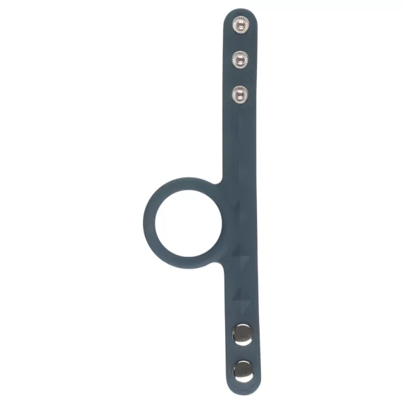 Boners Strap L - Penis- und Hodenring in einem (grau)