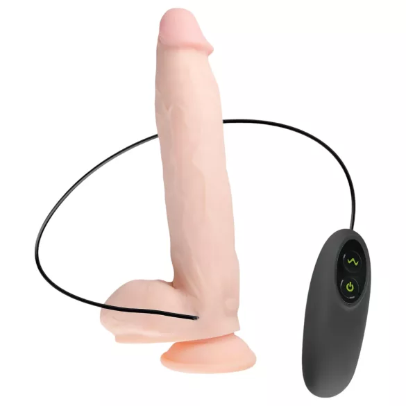 Real Fantasy Dwane - Akku Vibrator - 31cm (naturell)