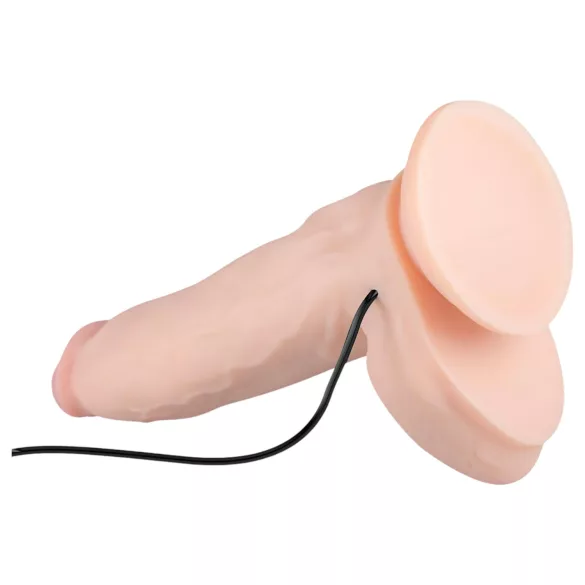 Real Fantasy Dwane - Akku Vibrator - 31cm (naturell)