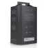Saiz Premium - Doppel-Brustpumpe - klein (transparent-schwarz)