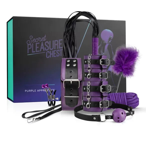 Secret Pleasure Chest - Fortgeschrittenes BDSM-Set (14-teilig)