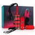 Secret Pleasure Kiste - Fortgeschrittenes BDSM Set - 10-teilig (Rot)