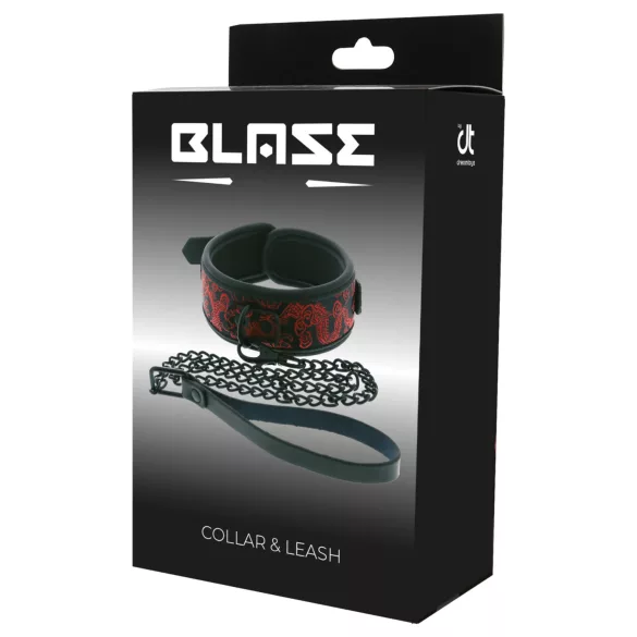 Dreamtoys Blaze - Halsband- und Leinen-Set (rot)