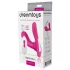 Dreamtoys Essentials - tragbarer G-Punkt‑Vibrator mit Slip (magenta)
