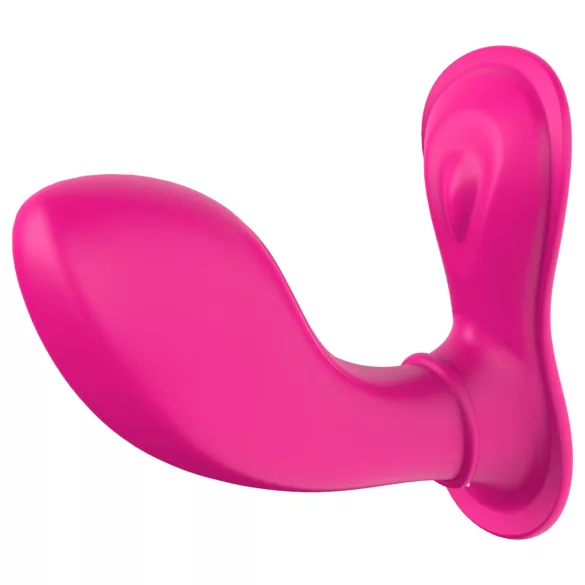 Dreamtoys Essentials - tragbarer G-Punkt‑Vibrator mit Slip (magenta)