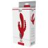 Red Revolution Hera - Akku, wasserdichter 3-armiger Vibrator (Rot)