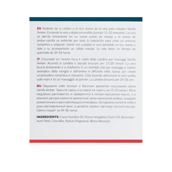 Exotiq - Massagelicht - Vanille-Amber (200g)