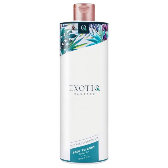 Exotiq Body to Body - langanhaltendes Massageöl (500 ml)