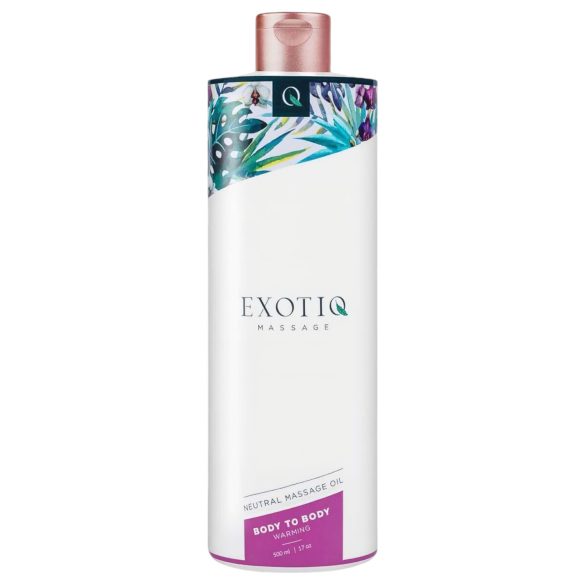 Exotiq Body to Body - Wärmendes Massageöl (500 ml)