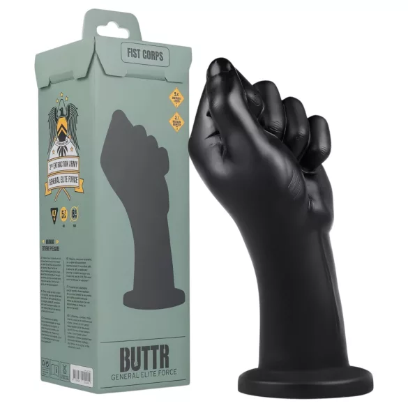 BUTTR Fist Corps - Fist-Dildo (schwarz)