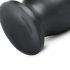 BUTTR Yellow Dog - Saugnapf Dildo (schwarz)