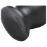 BUTTR Yellow Dog - Saugnapf-Dildo (schwarz)