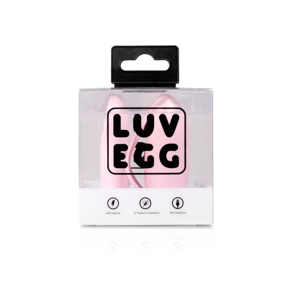 LUV EGG - Akku Vibrations-Ei mit Funk (Pink)