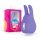 Good Vibes Tedy - Akku-Klitoris-Vibrator mit Hasenohren (Lila)
