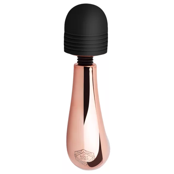 Rosy Gold Wand Mini Curve - Massage-Vibrator (Roségold)