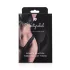 Pantyrebel - schwarzer wiederaufladbarer Lace-Tanga-Vibrator mit Funkfernbedienung (S-L)