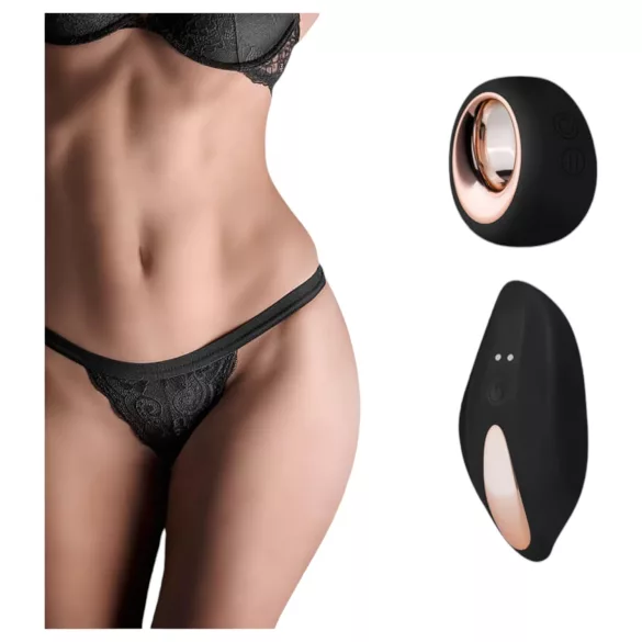Pantyrebel - Akku-Vibrations-Slip - Schwarz (S-L)