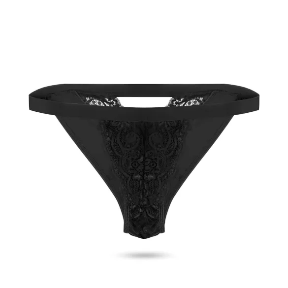 Pantyrebel - Akku-Vibrations-Slip - Schwarz (S-L)