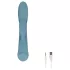 Bloom Violet Rabbit - G-Punkt Vibrator mit Klitoralarm (türkis)