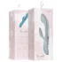 Bloom Violet Rabbit - G-Punkt Vibrator mit Klitoralarm (türkis)