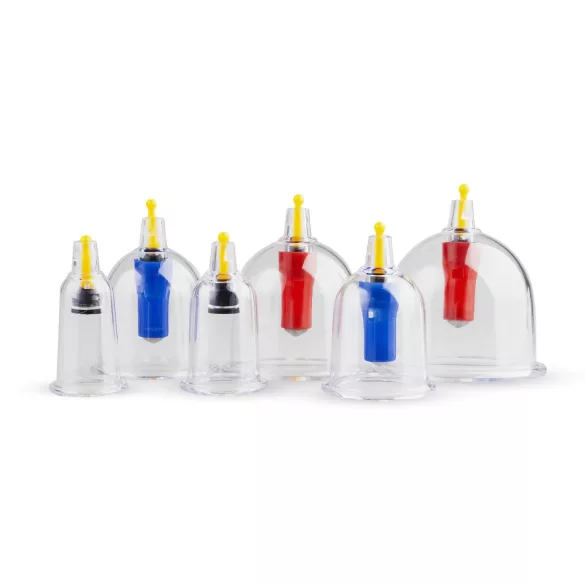 Easytoys Cupping - Saugnapf-Set (6-teilig)