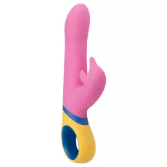   PMV20 Copy Dolphin - rotierender Vibrator mit Klitorisarm (pink)