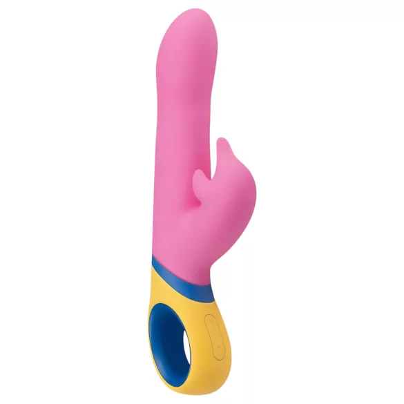 PMV20 Copy Dolphin - rotierender Vibrator mit Klitorisarm (pink)