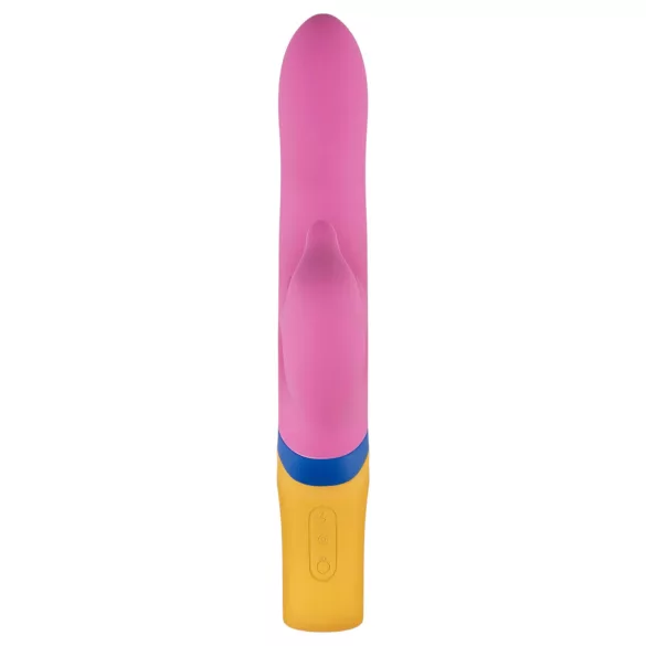 PMV20 Copy Dolphin - rotierender Vibrator mit Klitorisarm (pink)