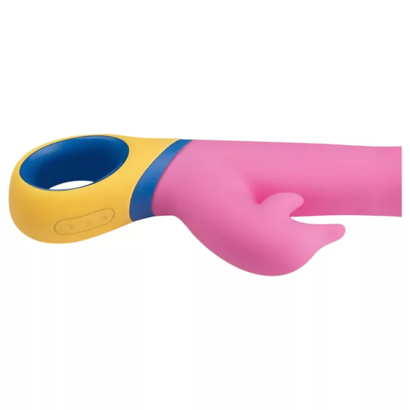 PMV20 Copy Dolphin - rotierender Vibrator mit Klitorisarm (pink)