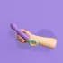 PMV20 Base Wand - Akku-Massagestab (lila)