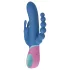 PMV20 Vice Double - Drehbarer, dreifacher Vibrator (blau)