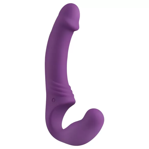 Easytoys - Akkubetriebener, kabelloser Strap-On-Vibrator (Lila)