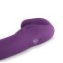 Easytoys - Wiederaufladbarer, lila Strap-On-Vibrator ohne Gurte
