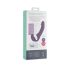 Easytoys - Wiederaufladbarer, lila Strap-On-Vibrator ohne Gurte