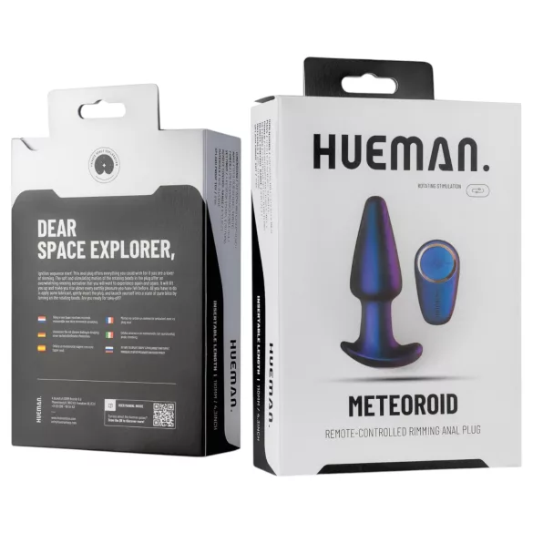 Hueman Meteoroid - Funky perlende Analvibrator (Lila)