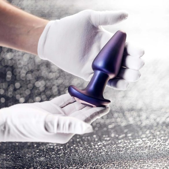 Hueman Asteroid - Drehender Perlen-Analvibrator (lila)